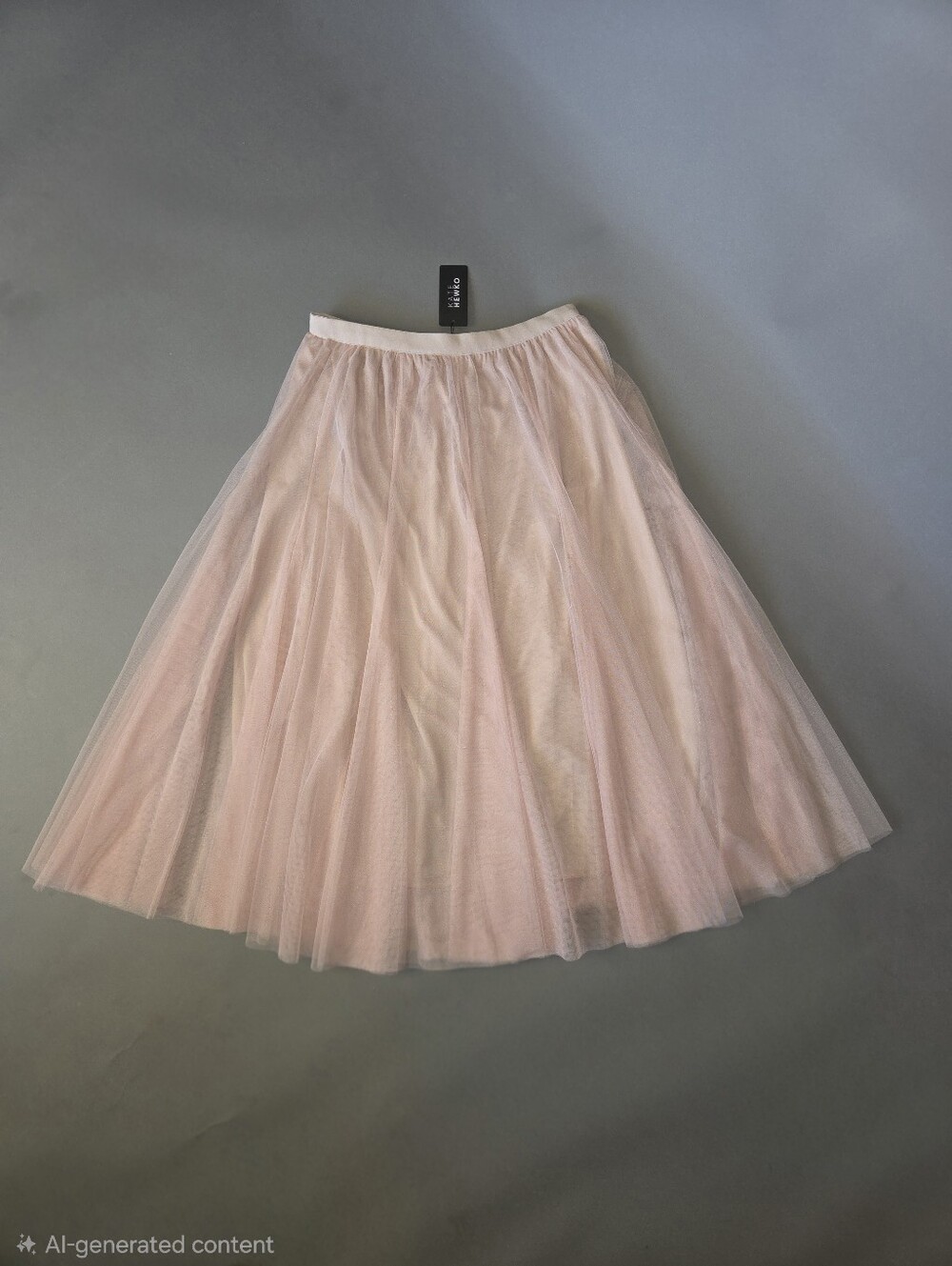 New With Tags Kate Hewko A-Line Tulle Skirt Pink Size L/XL